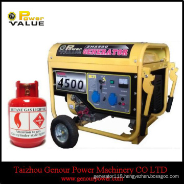 Strong Frame 4kw 4kVA LPG Magnetic Generator for Sale
